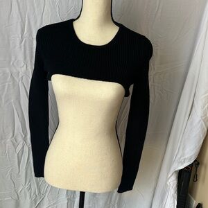 Black Women's Bolero Sweater